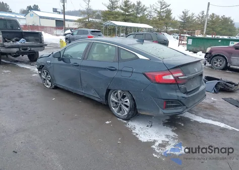 2018 Honda Clarity Plug-In Hybrid Touring z USA, uszkodzony, nr VIN JHMZC5F36JC012195
